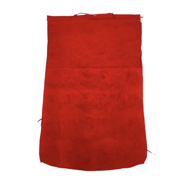 VTG Felt Advent Calendar Christmas Countdown Santa Claus On Moon Refillable Bags - Picture 5 of 5